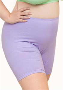 Anti Chafing Cotton Pull On Boxer Shorts Lilac